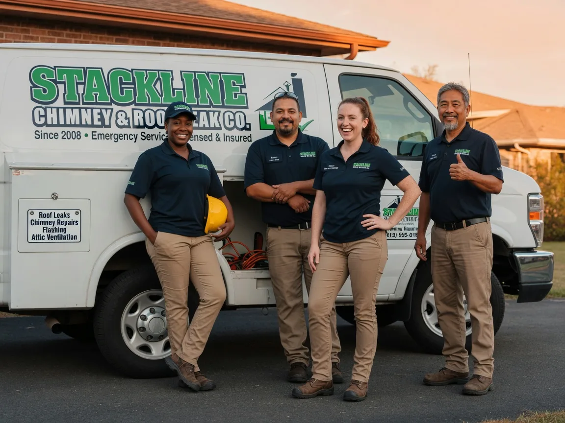 Chimney flashing repair company in Benedict, KS